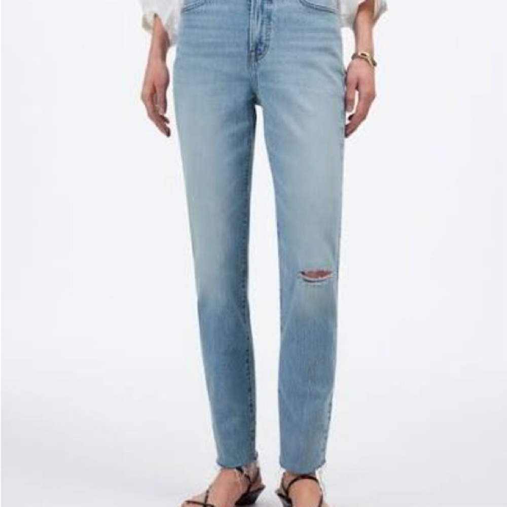 Madewell Light Blue Straight Leg Jeans